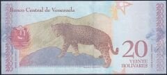 Venezuela 20 Bolivar 2018 Çil ( 55954444 )
