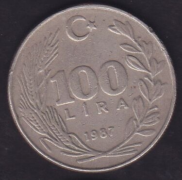 1987 Yılı 100 Lira
