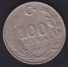 1987 Yılı 100 Lira