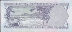 6.EMİSYON 2.TERTİP 5 LİRA K14 462404 ÇİLALTI