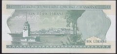 6.EMİSYON 2.TERTİP 10 LİRA L64 272961 ÇİLALTI ÇİL