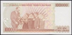7.EMİSYON 3.TERTİP 100000 LİRA F41 616602 ÇİLALTI