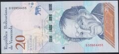 Venezuela 20 Bolivar 2018 Çil ( 55954455 )