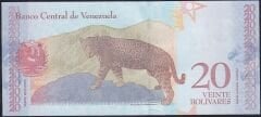 Venezuela 20 Bolivar 2018 Çil ( 55954455 )