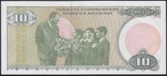 7.Emisyon 1.Tertip 10 Lira B28 854554 Çilaltı Çil