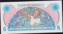 Uganda 5 Şiling 1979 Çil Pick 10