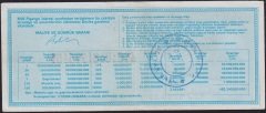 1991 31 Aralık Çeyrek Bilet - G Serisi