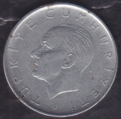 1961 Yılı 1 Lira Ters