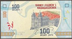 Madagaskar 100 Ariary 2017 Çil G90 112333 serisi