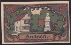 ALMANYA 50 PFENNİNG NOTGELD 1921 ÇİL