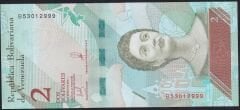 Venezuela 2 Bolivar 2018 Çil ( 999 )
