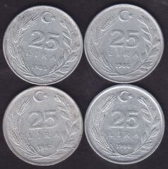 1985-86-87-88 Yılları 25 Lira