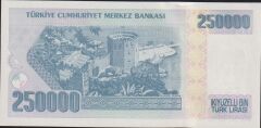 7.Emisyon 3.Tertip 250000 Lira I42 131872 Çil