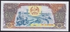 Laos 500 Kip 1988 ÇİL Pick 31