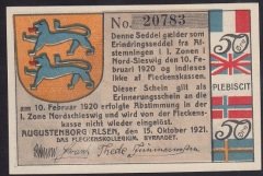 ALMANYA 50 ÖRE  NOTGELD 1921 ÇİL