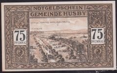Almanya 75 Pfennig Notgeld 1921 Çilaltı Çil