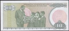 7.Emisyon 1.Tertip 10 Lira B25 123273 Çilaltı Çil