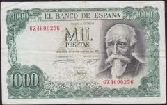 İspanya 1000 Pesetas 1971 Çok Temiz Pick 154