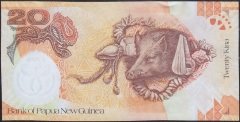 Papua New Guinea 20 Kina 2008 Çilaltı