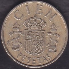 İSPANYA 100 PESETA 1982