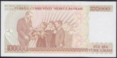 7.EMİSYON 3.TERTİP 100000 LİRA F45 739998 ÇİLALTI ÇİL