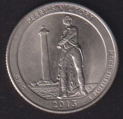 Amerika Çeyrek Dolar 2013 D Hatıra Perry'nin Zaferi ve Uluslararası Barış Anıtı Bölgesi