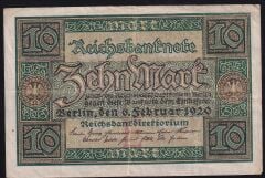 Almanya 10 Mark 1920 Çok Temiz+