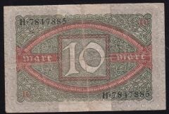 Almanya 10 Mark 1920 Çok Temiz+