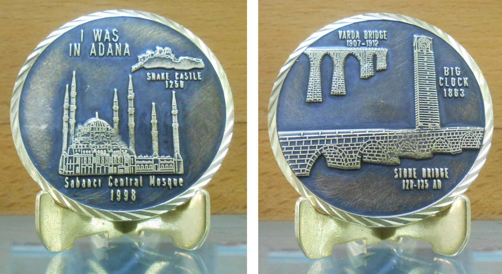 Adana Tarihi Görseller -  Madalya 5 cm