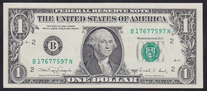 AMERİKA 1 DOLAR 1988A ÇİLALTI