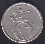 NORVEÇ 10 ÖRE 1963