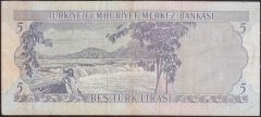 6.Emisyon 2.Tertip 5 Lira H80 440187 Çok Temiz