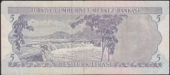 6.EMİSYON 2.TERTİP 5 LİRA K04 148588 ÇOK TEMİZ