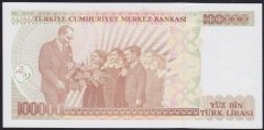 7.EMİSYON 3.TERTİP 100000 LİRA F46 227717 ÇİL