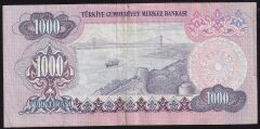 6.Emisyon 1.Tertip 1000 Lira A68 433885 Çok Temiz