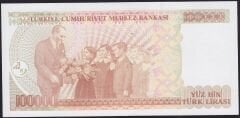 7.Emisyon 3.Tertip 100000 Lira F16 353986 Çilaltı Çil