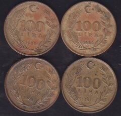 1988-89-90-91 Yılları 100 Lira
