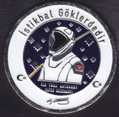 Türkiye'nin İlk Uzay Misyonu Madalya 5 cm - Alper Gezeravcı