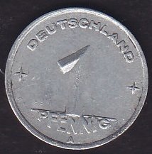 Almanya ( Demokratik ) 1 Pfennig 1948