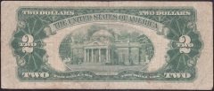 Amerika 2 Dolar 1953 Temiz Kırmızı Mühür