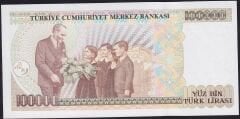 7.Emisyon 2.Tertip 100000 Lira E65 417756 Çil