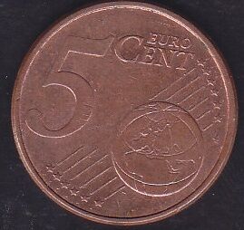 Avrupa Birliği 5 Euro Cent 2009 İspanya