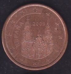 Avrupa Birliği 5 Euro Cent 2009 İspanya