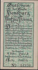 Almanya 50 Pfennig Notgeld 1921 Çil