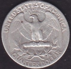 Amerika Çeyrek Dolar 1951 Gümüş