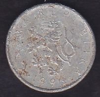 Çekoslovakya 10 Haleru 1993
