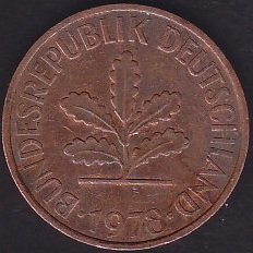 Almanya 2 Pfennig 1978 J
