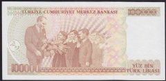7.EMİSYON 3.TERTİP 100000 LİRA F57 528274 ÇİLALTI
