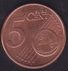 Avrupa Birliği 5 Euro Cent 2009 Fransa