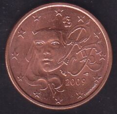 Avrupa Birliği 5 Euro Cent 2009 Fransa